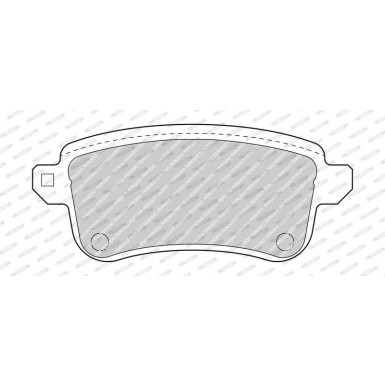 FDB4699 Bremsbelagsatz, Scheibenbremse PREMIER ECO FRICTION