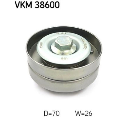 VKM 38600 Umlenk-/Führungsrolle, Keilrippenriemen