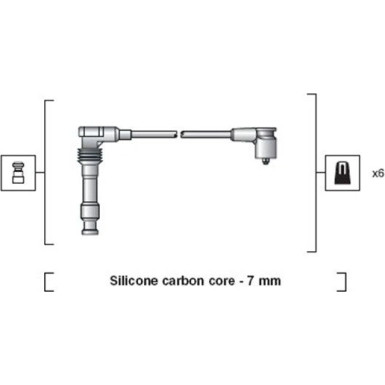 941318111050 Zündleitungssatz