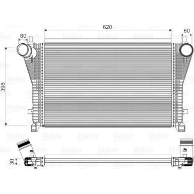 818347 Ladeluftkühler 818347 Ladeluftkühler