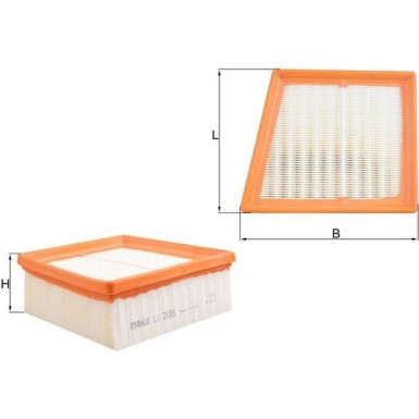 LX 2633 Luftfilter