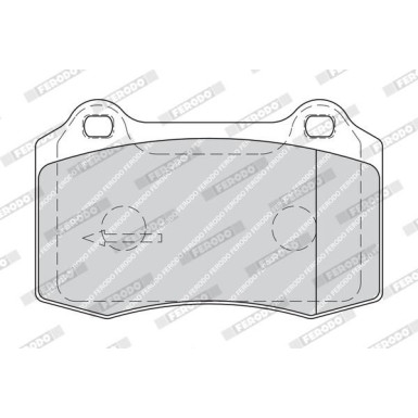 Ferodo | Bremsbelagsatz, Scheibenbremse | FDB1949 Ferodo | Bremsbelagsatz, Scheibenbremse | FDB1949