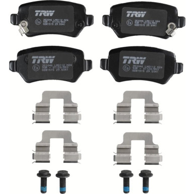 TRW Bremsbelagsatz, Scheibenbremse COTEC GDB1515