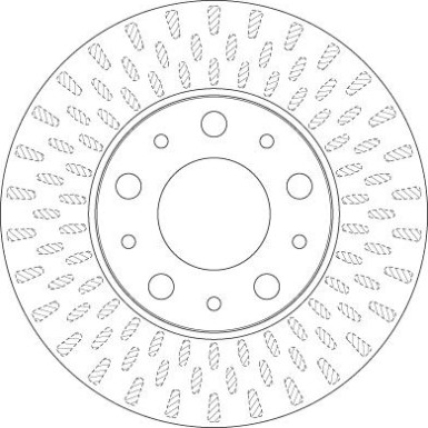 TRW | Bremsscheibe | DF4771S