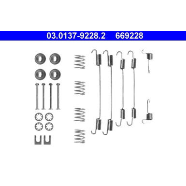 03.0137-9228.2 Zubehörsatz, Bremsbacken