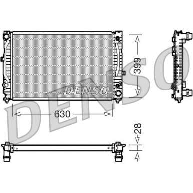 DRM02031 Kühler, Motorkühlung DRM02031 Kühler, Motorkühlung