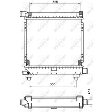 507662 Kühler, Motorkühlung EASY FIT 507662 Kühler, Motorkühlung EASY FIT