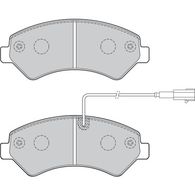 301276 Bremsbelagsatz, Scheibenbremse ESSENTIAL