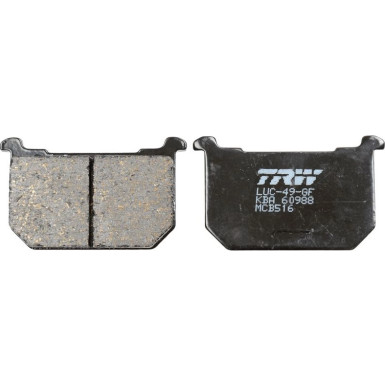 MCB516 Bremsbelagsatz, Scheibenbremse Organic Allround