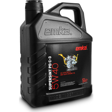 5W40 Supersint PD C-3 Motoröl 0124050 EMKA, 5L