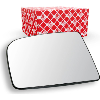 FEBI BILSTEIN 49957 Spiegelglas, Außenspiegel FEBI BILSTEIN 49957 Spiegelglas, Außenspiegel