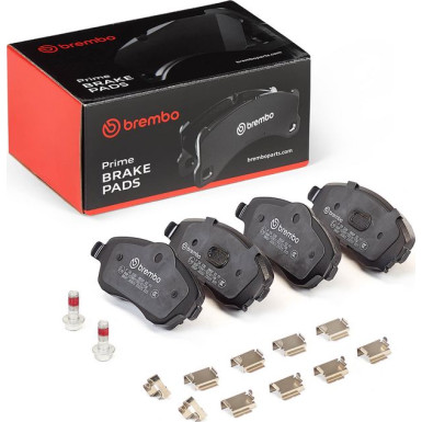 Brembo | Bremsbelagsatz, Scheibenbremse | P 59 036