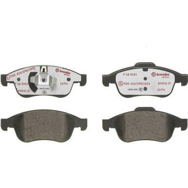 Brembo | Bremsbelagsatz, Scheibenbremse | P 68 050X