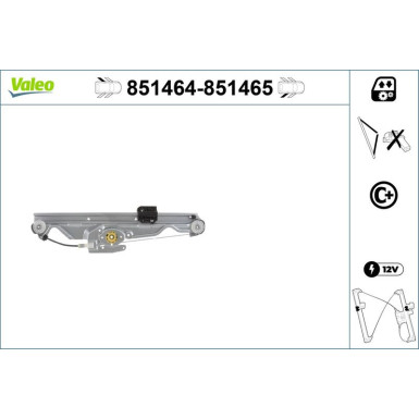 Valeo | Fensterheber | 851464