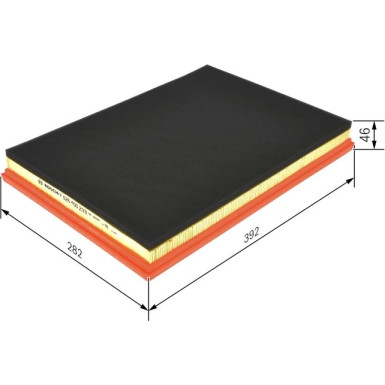 BOSCH F 026 400 233 Luftfilter