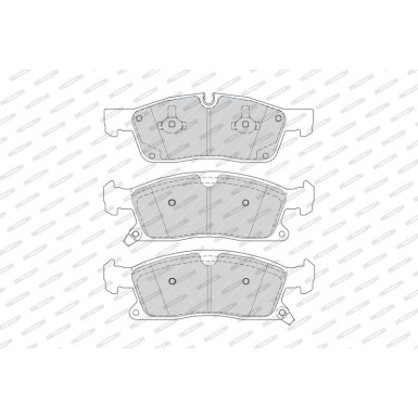 Ferodo Bremsbelagsatz, Scheibenbremse PREMIER FDB4403
