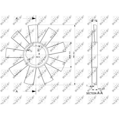 49812 Lüfterrad, Motorkühlung