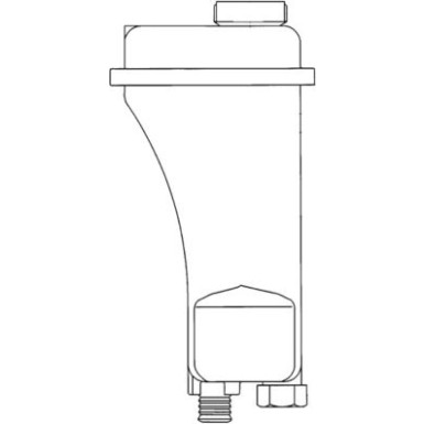 Mahle Ausgleichsbehälter, Kühlmittel BEHR CRT 51 000S