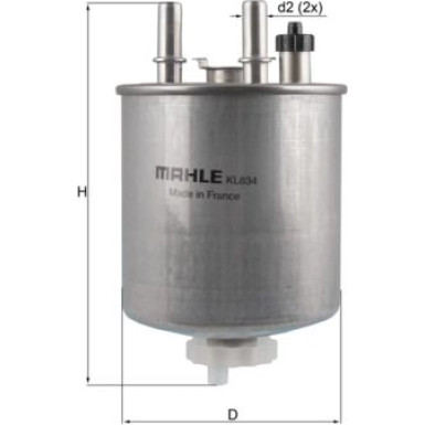 KL 834 Kraftstofffilter
