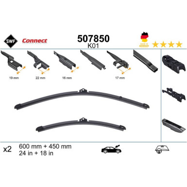 507850 Wischblatt CONNECT MADE IN GERMANY