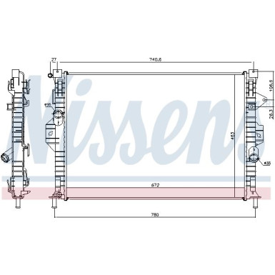 69253 Kühler, Motorkühlung