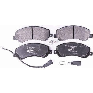 Hella Pagid | Bremsbelagsatz, Scheibenbremse | 8DB 355 012-761