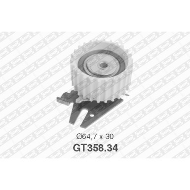 GT358.34 Spannrolle, Zahnriemen