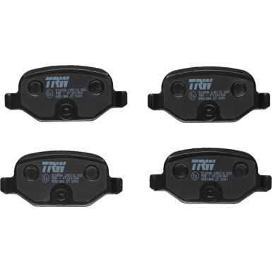 TRW Bremsbelagsatz, Scheibenbremse COTEC GDB1384