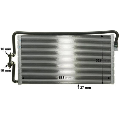 Mahle | Niedertemperaturkühler, Ladeluftkühler | CR 1044 000P