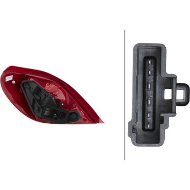 Hella | Heckleuchte | 2VP 354 039-021