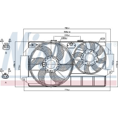 85263 Lüfter, Motorkühlung