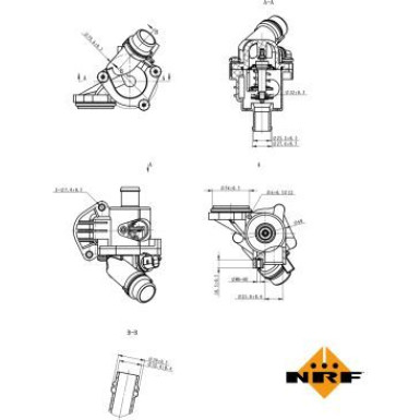 725028 Thermostat, Kühlmittel EASY FIT
