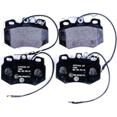 8DB 355 015-511 Bremsbelagsatz, Scheibenbremse