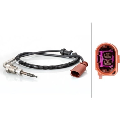 Hella | Sensor, Abgastemperatur | 6PT 014 494-881