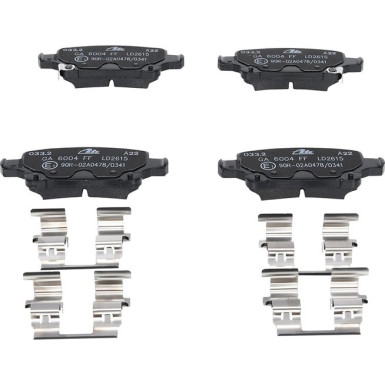 13.0470-2615.2 Bremsbelagsatz, Scheibenbremse ATE Ceramic