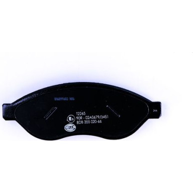 Hella | Bremsbelagsatz, Scheibenbremse | 8DB 355 020-661