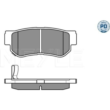 Meyle Bremsbelagsatz, Scheibenbremse MEYLE-PD: Advanced performance and design 025 235 4314/PD