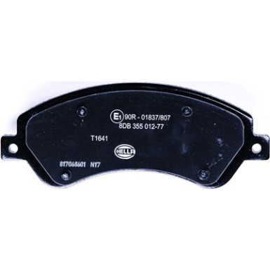 Hella Pagid | Bremsbelagsatz, Scheibenbremse | 8DB 355 012-771 Hella Pagid | Bremsbelagsatz, Scheibenbremse | 8DB 355 012-771