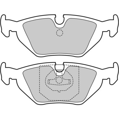 301386 Bremsbelagsatz, Scheibenbremse ESSENTIAL