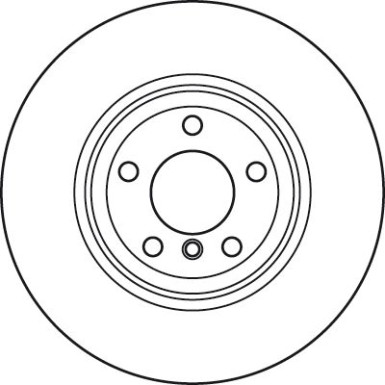 Bremsscheibe TRW SINGLE DF6070S