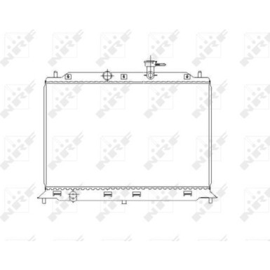 53491 Kühler, Motorkühlung