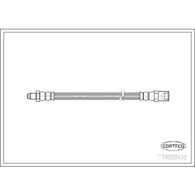 19026432 Bremsschlauch