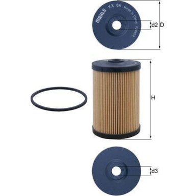 KX 68D Kraftstofffilter