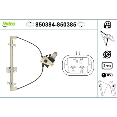 Valeo | Fensterheber | 850384