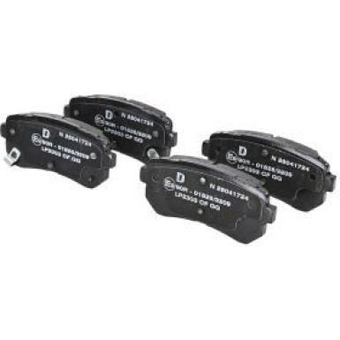 Delphi Bremsbelagsatz, Scheibenbremse LP2303 Delphi Bremsbelagsatz, Scheibenbremse LP2303