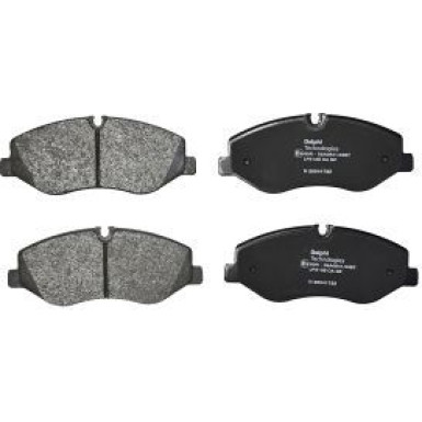 Delphi Bremsbelagsatz, Scheibenbremse LP3138