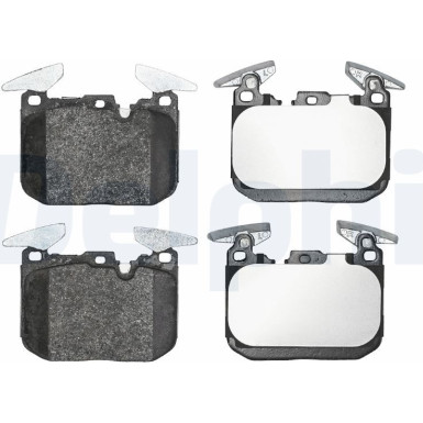 Delphi | Bremsbelagsatz, Scheibenbremse | LP2449 Delphi | Bremsbelagsatz, Scheibenbremse | LP2449