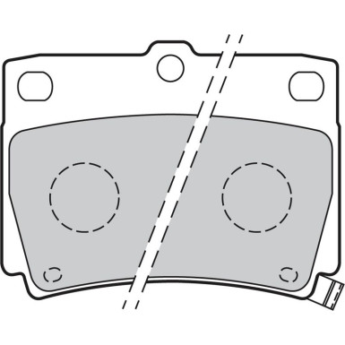 Valeo | Bremsbelagsatz, Scheibenbremse | 301778