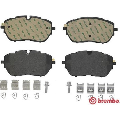 P 61 128 Bremsbelagsatz, Scheibenbremse PRIME LINE