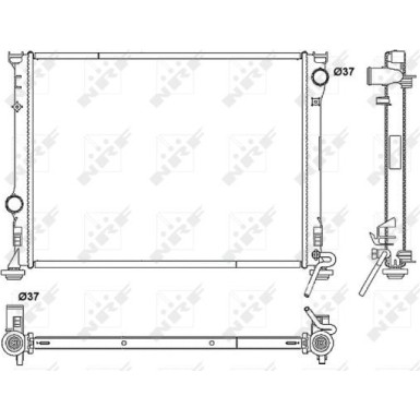 53041 Kühler, Motorkühlung